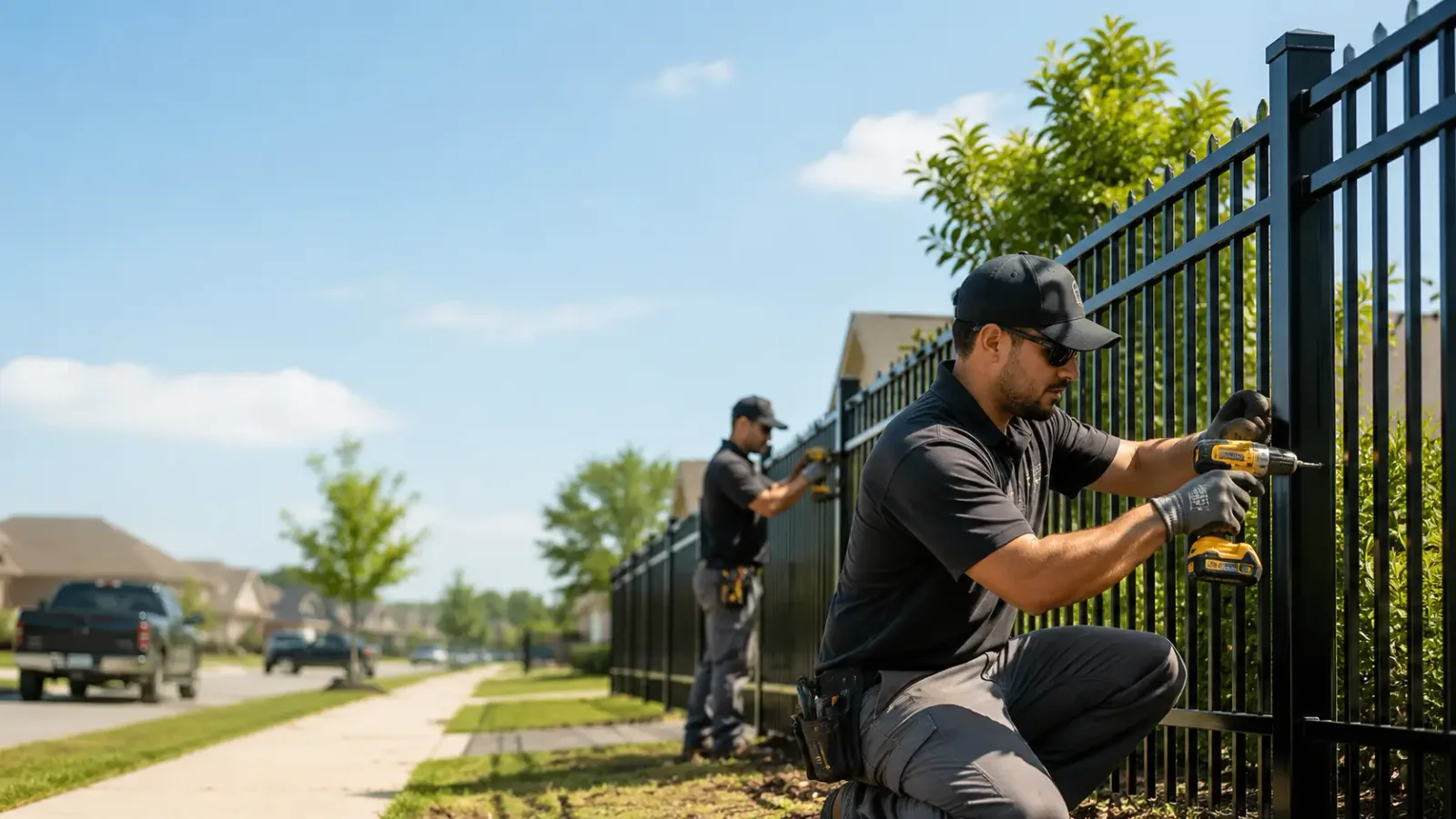 Metal Fence Installation in Beverly, MA